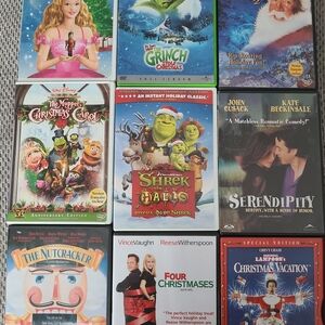 Collection of Holiday and Christmas DVDs